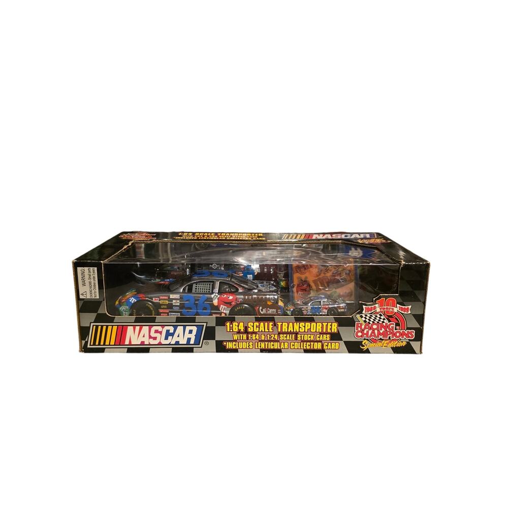 Racing Champions 1999 36 MMs Pedigree 1:64 Transporter Set 1 of 5000 Ernie Irvan